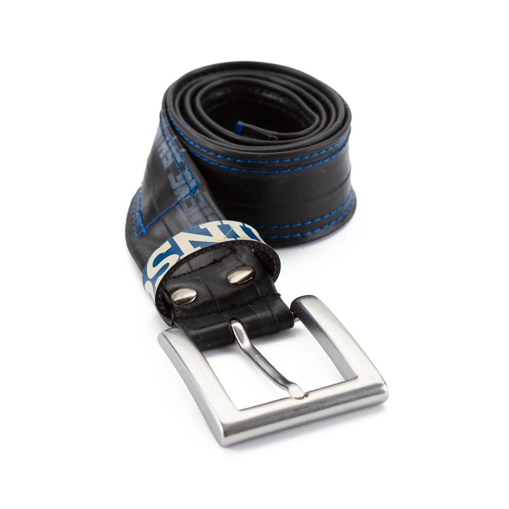 Recycled Bicycle Inner Tube Vegan Belt