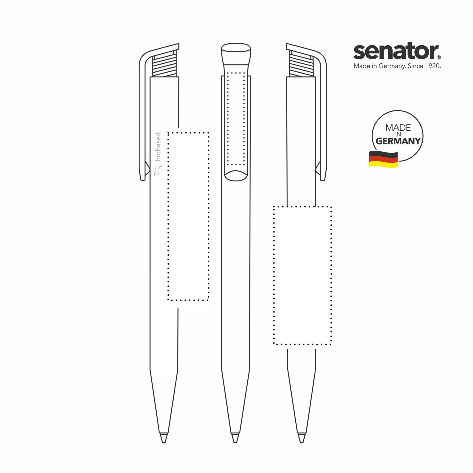 Super Hit Biobased Plastic Pen