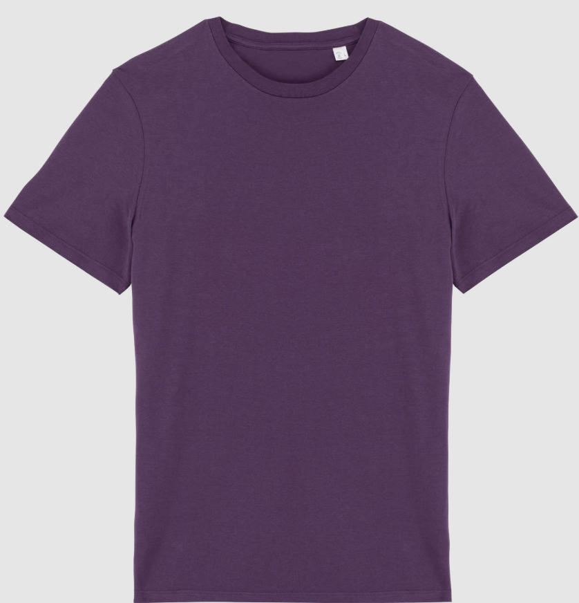 Organic Cotton Unisex T-shirt - Violet