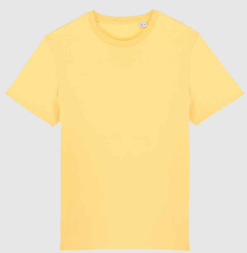 Organic Cotton Unisex T-shirt - Yellow