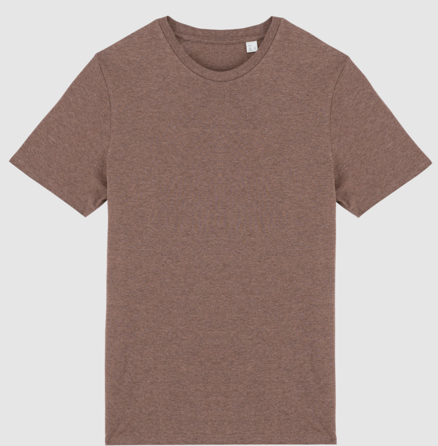 Organic Cotton Unisex T-shirt - Brown