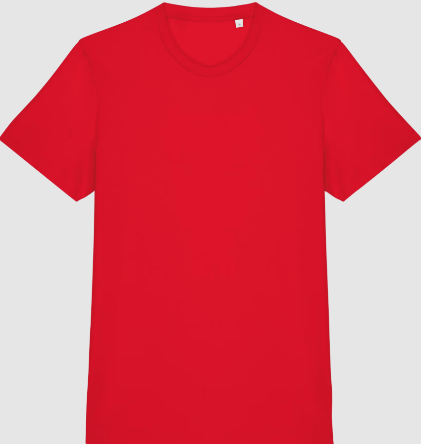 Organic Cotton Unisex T-shirt - Red