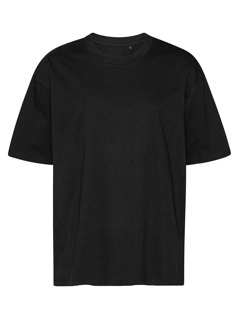 Unisex Tiger Cotton T-shirt With Organic Cotton - Black