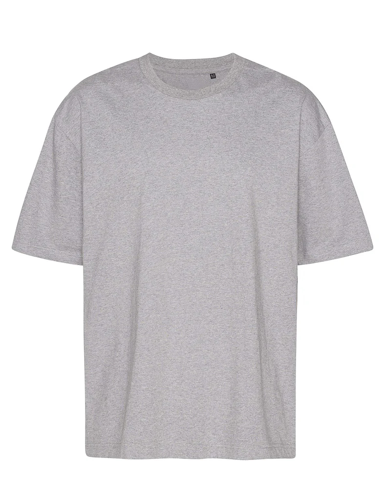 Unisex Tiger Cotton T-shirt With Organic Cotton - Sport Grey