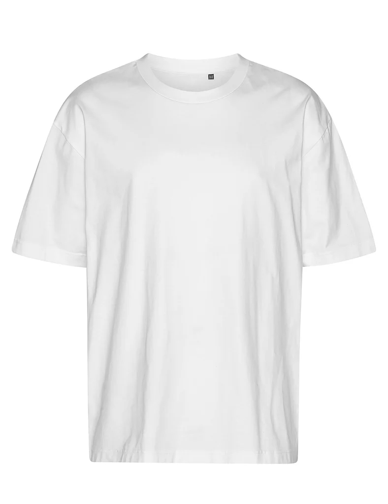 Unisex Tiger Cotton T-shirt With Organic Cotton - White