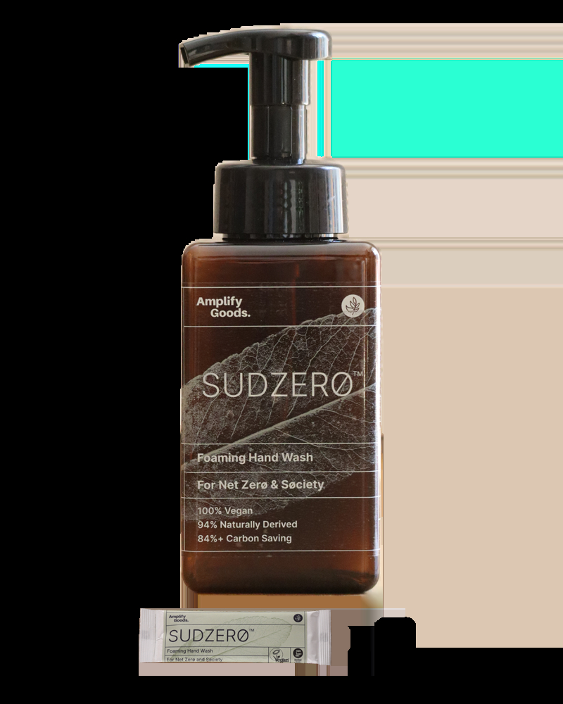 SudzerØ Foaming Handwash 12x 350ml Sachet & Bottle Home Pack