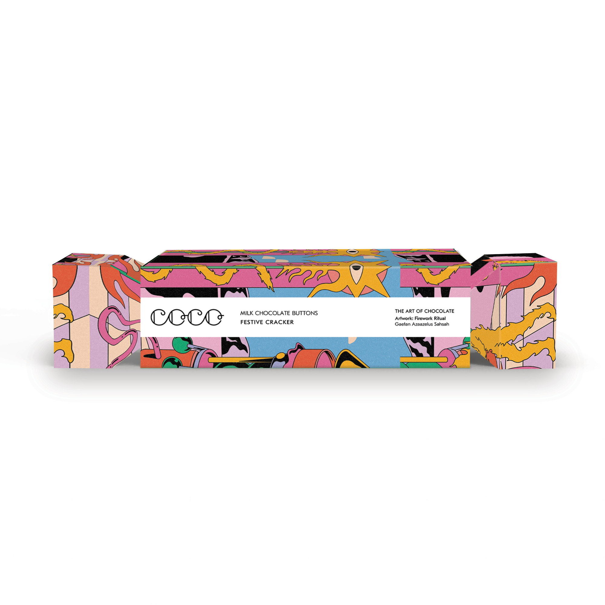 Festive Cracker - Milk Chocolate Buttons