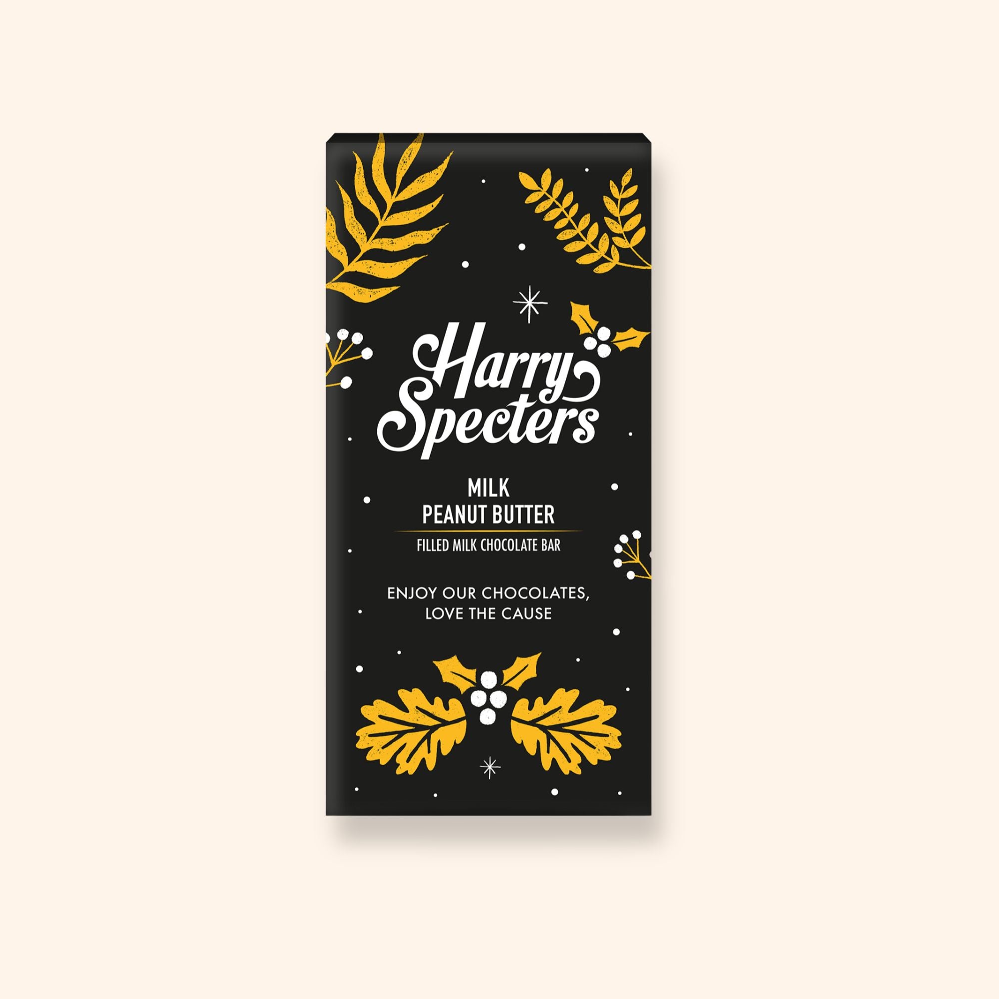 Pre-order: The Christmas Peanut Butter 40% Milk Chocolate Bar