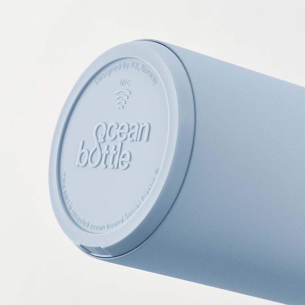 Ocean Bottle Original - Ice Blue (1l)