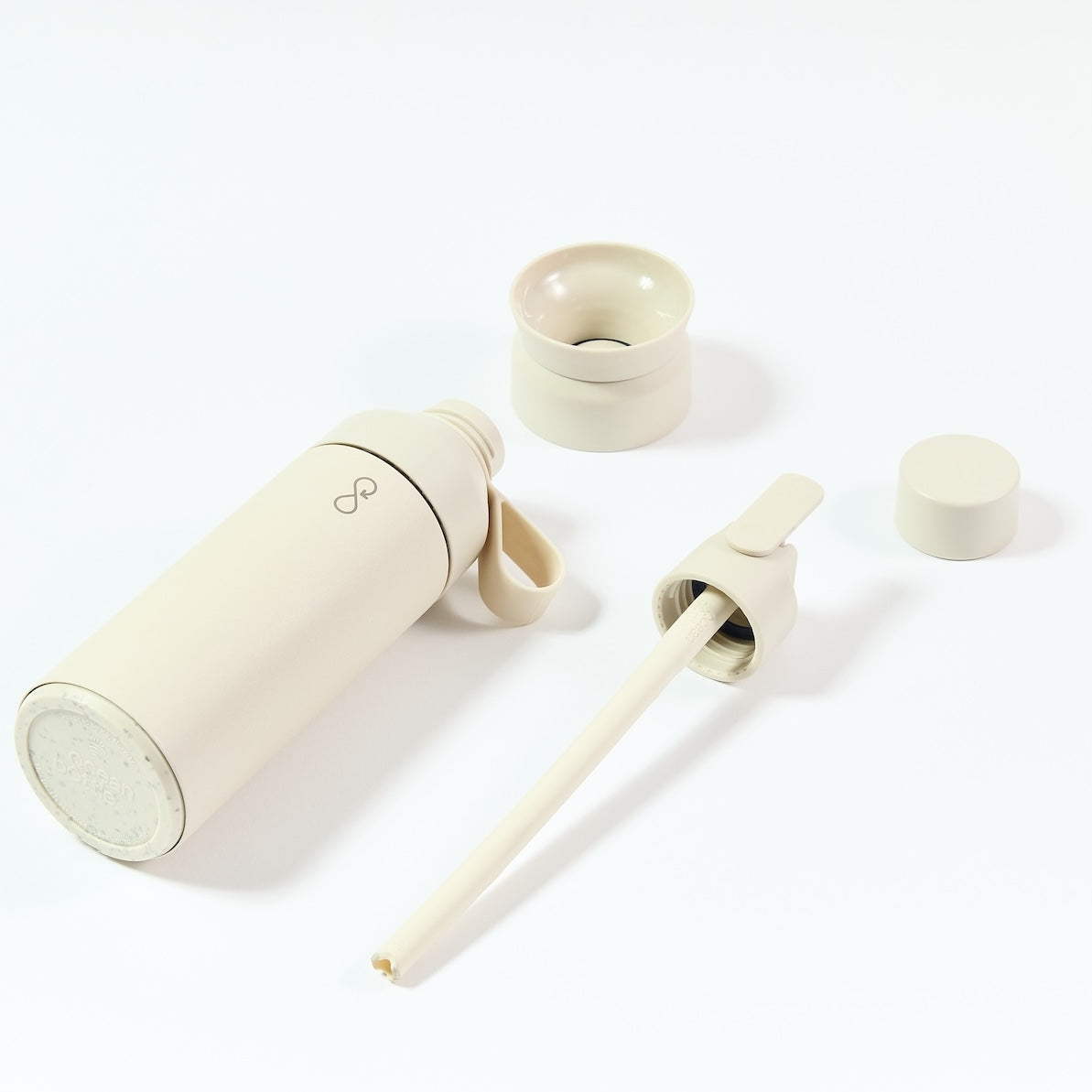 The 3 In 1 Ocean Bottle Gift Set - Sand Stone (500ml)