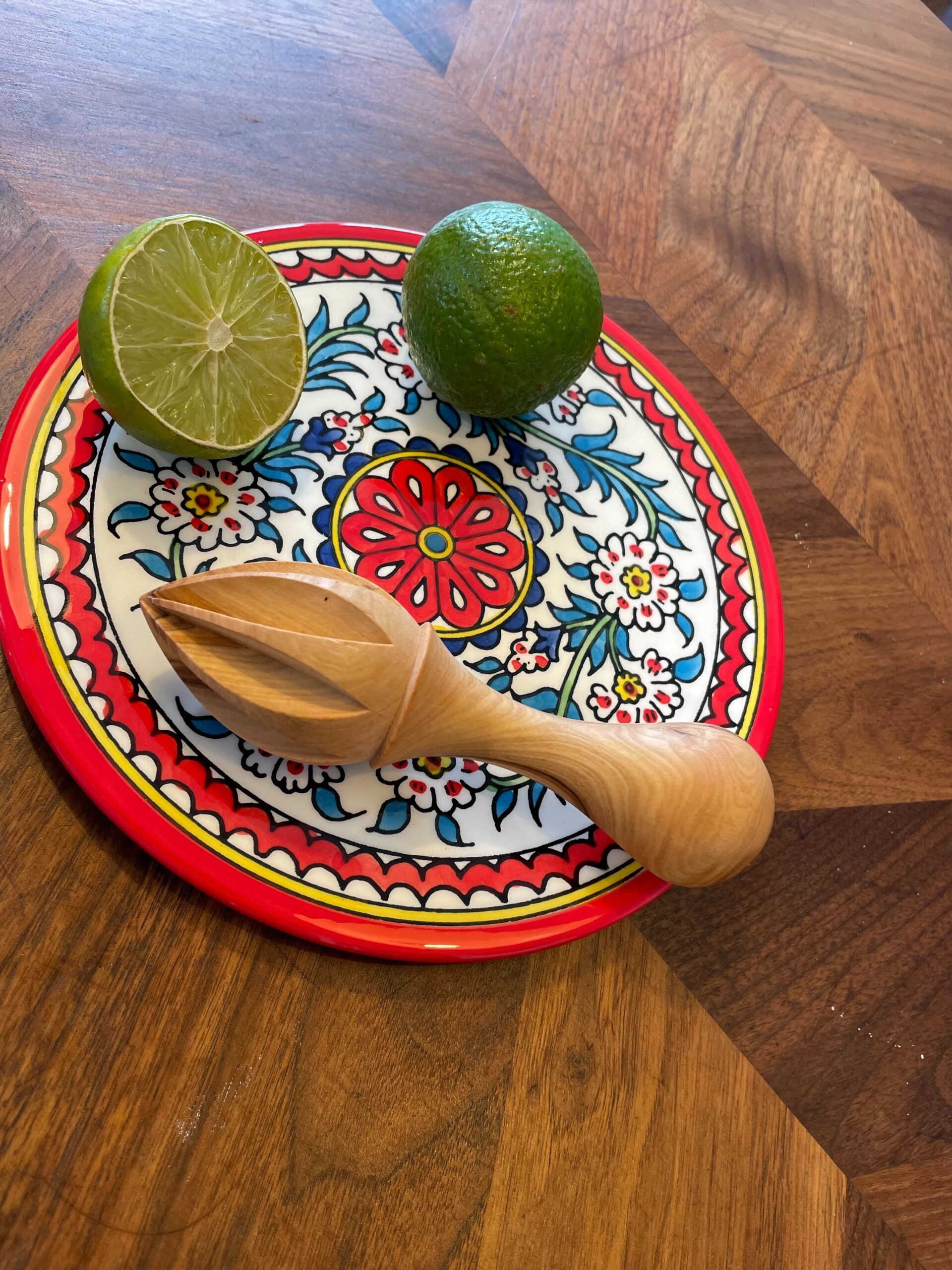Leila Red Platter