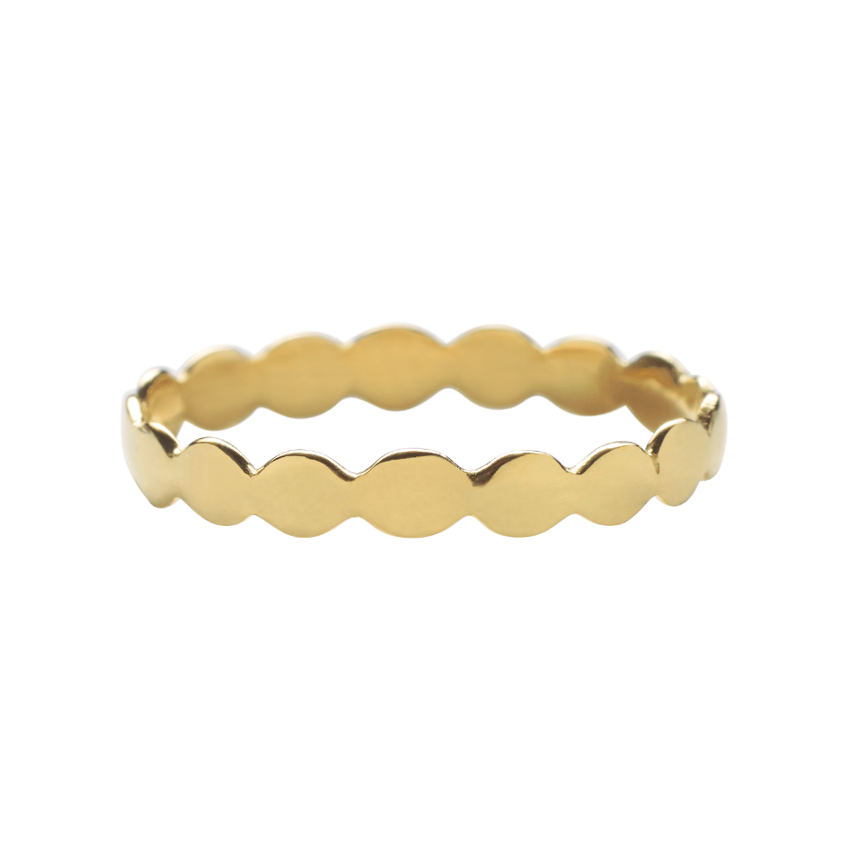 Praniti Dotted Ring - Gold