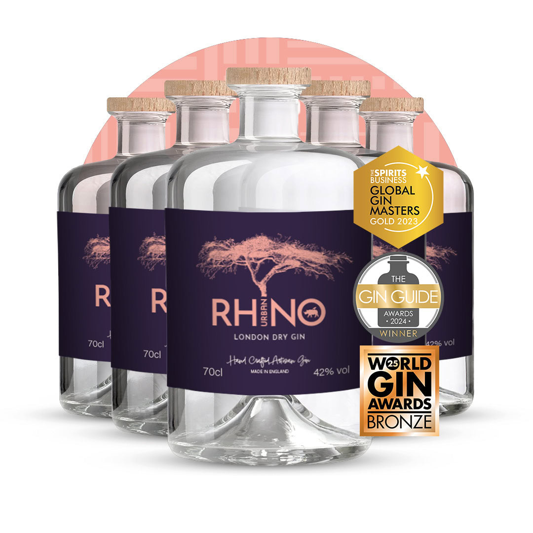 Urban Rhino Gin 6 X 70cl - 6 X 70cl