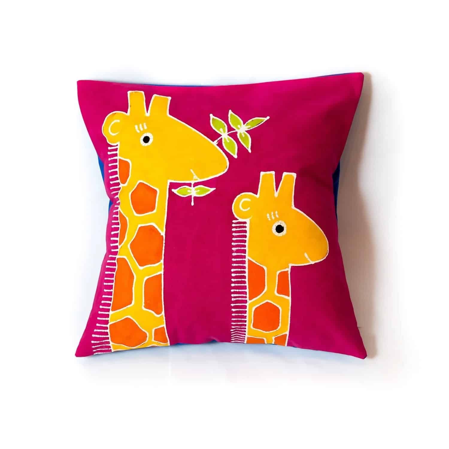 Fun Safari Giraffe Cushion Cover