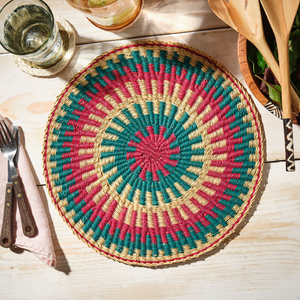 Mix And Match Colourful Woven Placemats