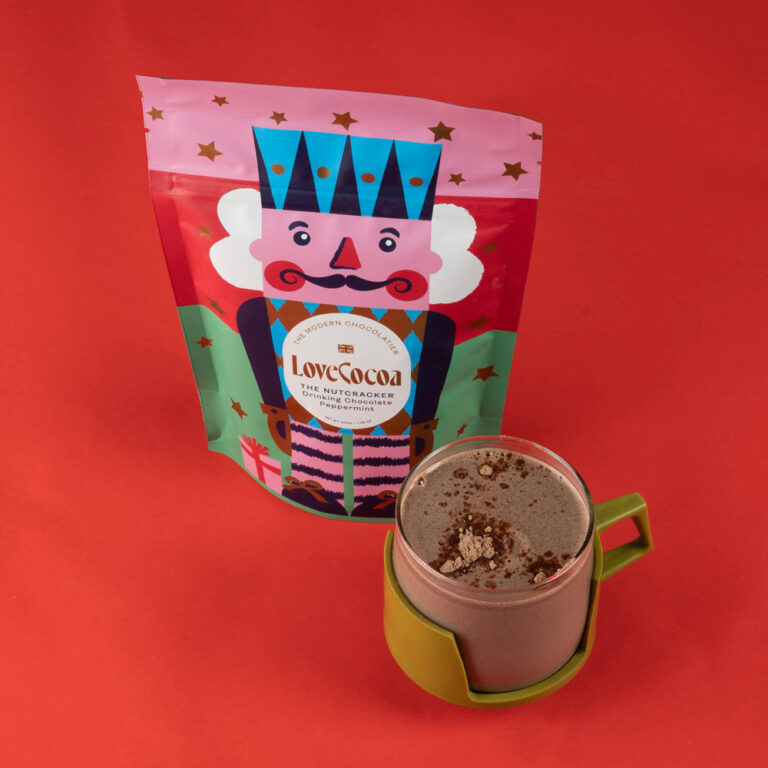 Festive Peppermint Drinking Chocolate