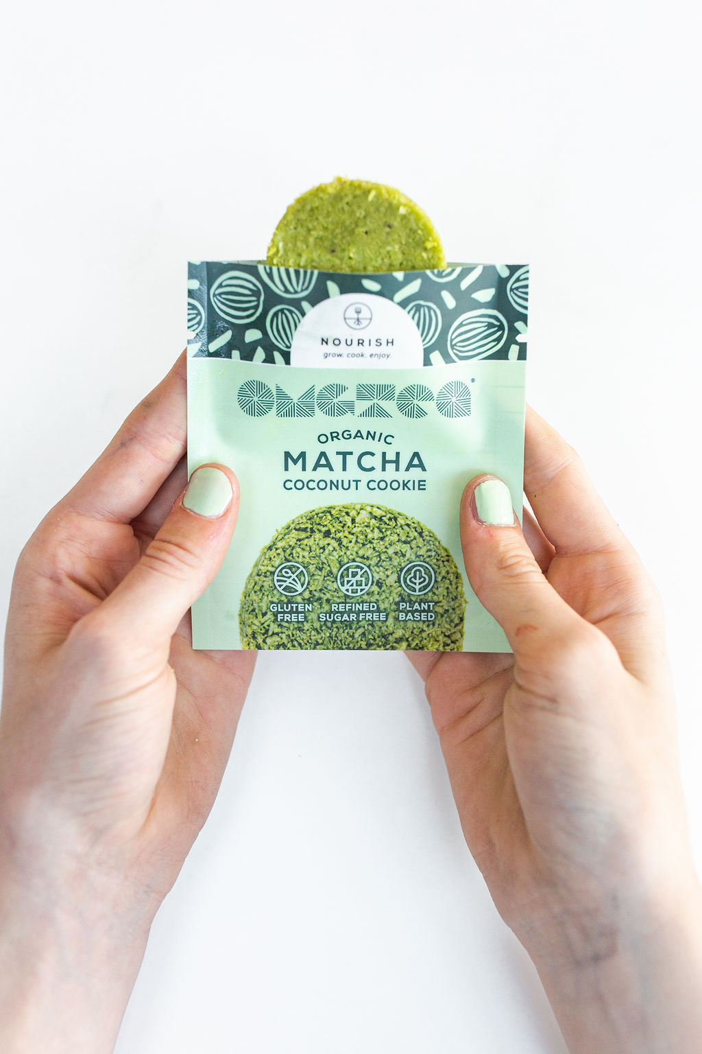 Organic Matcha Coconut Cookie 14 Pack