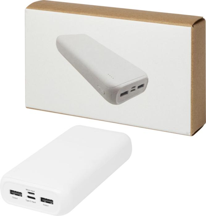 20000mah Recycled Plastic Power Bank