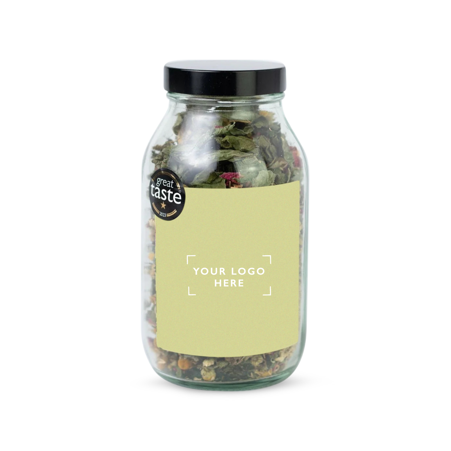 Calming Blend Tea Glass Jar