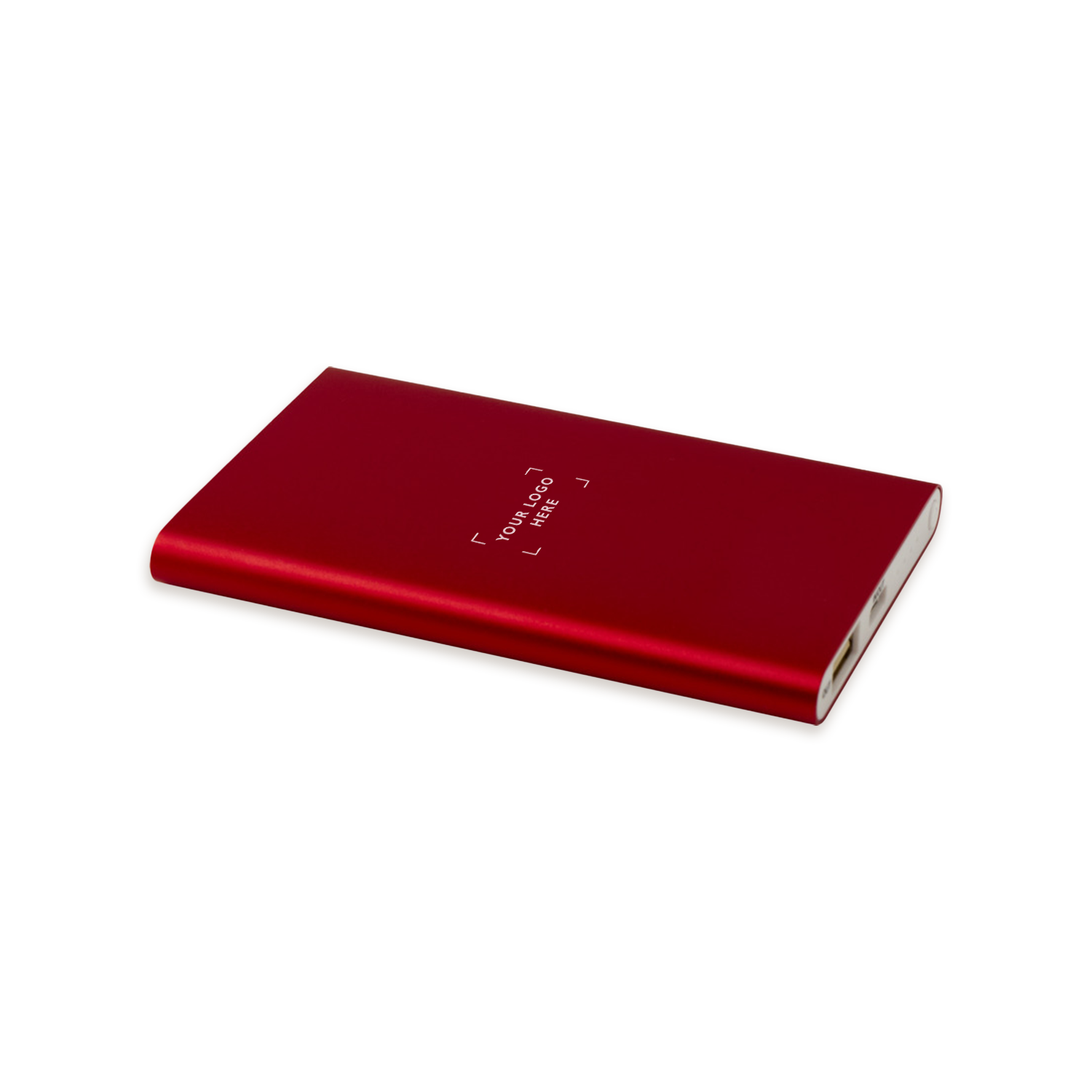 Portable 4000mah Recycled Aluminium Power Bank With Type C Charging