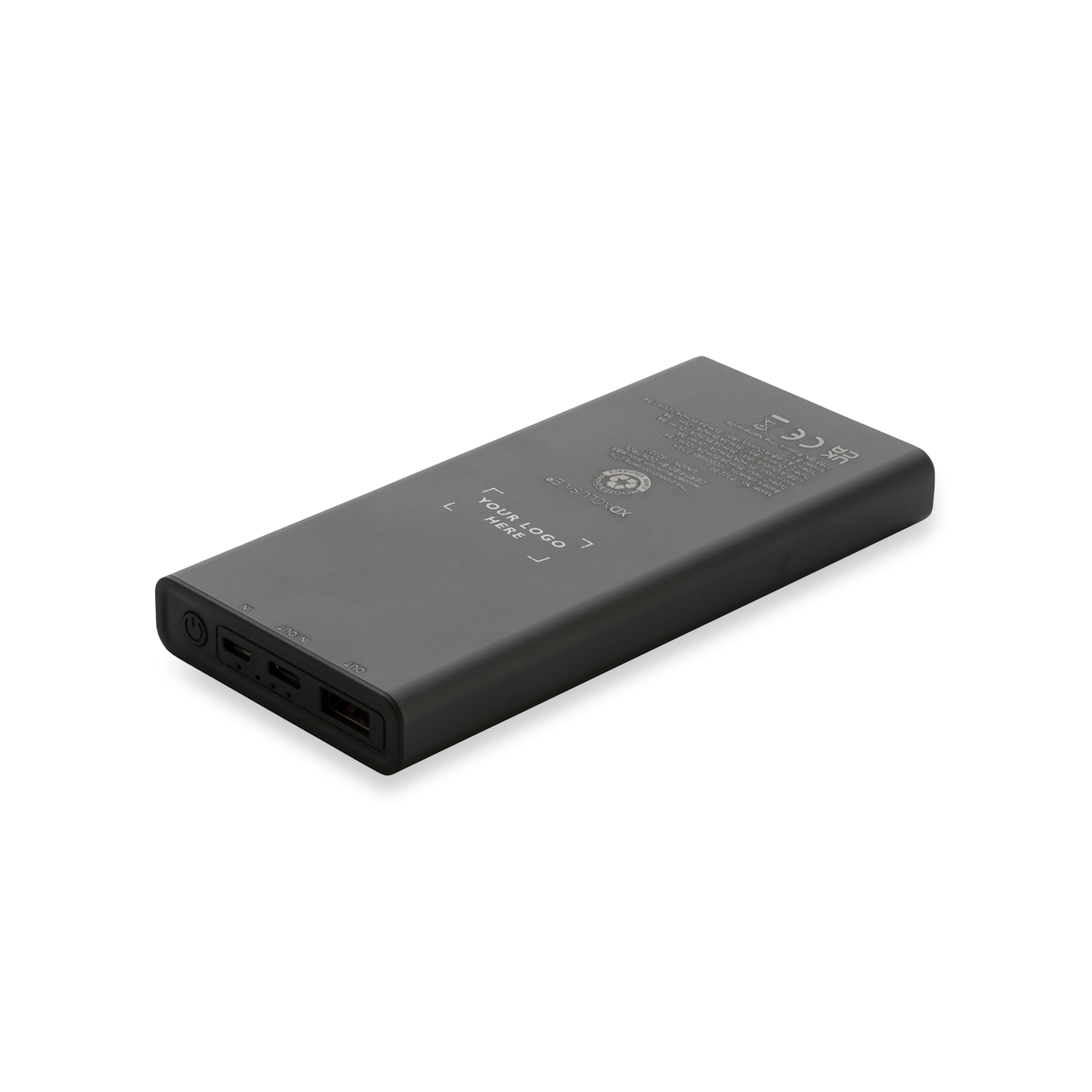 Recycled Aluminium 18w Powerbank 10000mah