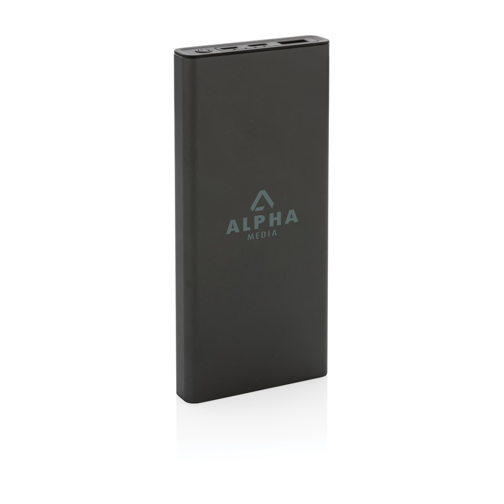 Recycled Aluminium 18w Powerbank 10000mah