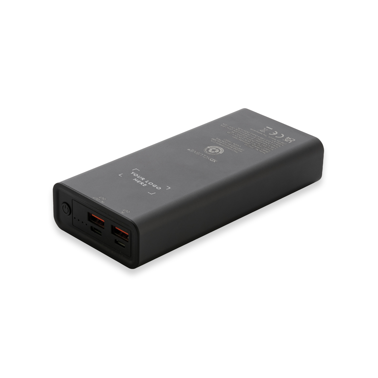 Recycled Aluminium 20000mah Powerbank