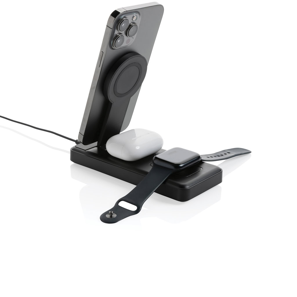 Recycled Plastic 10000mah 3-in-1 Fast Powerbank