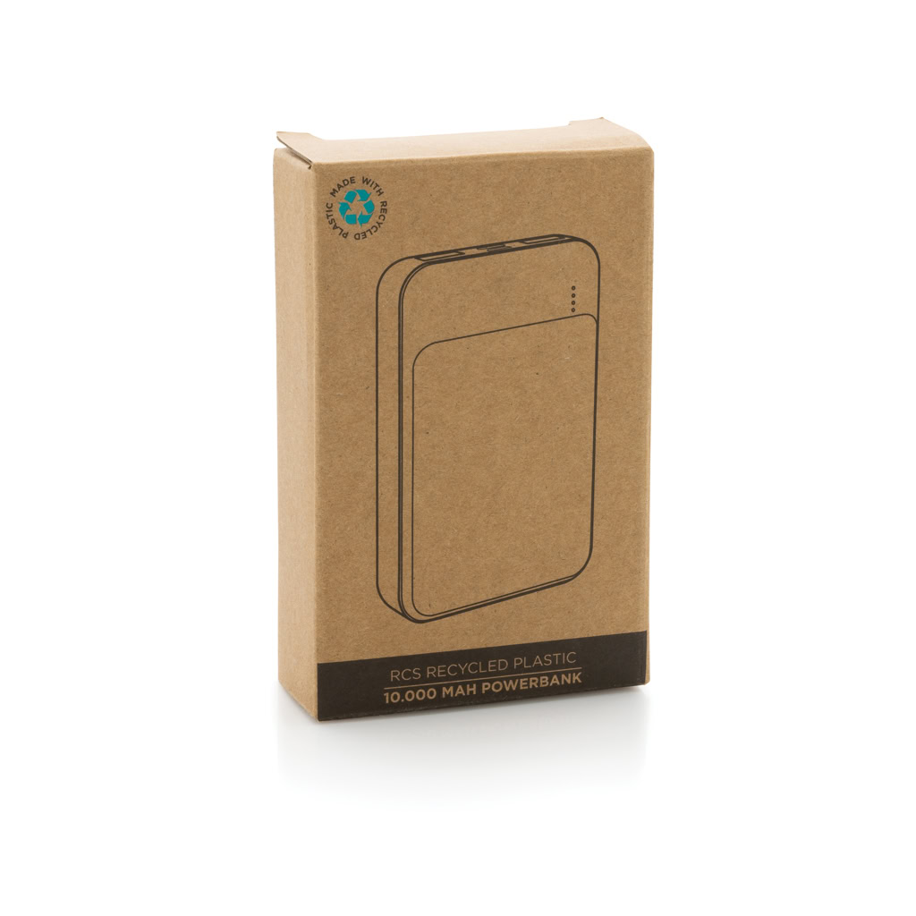 Recycled Plastic 10000mah Powerbank