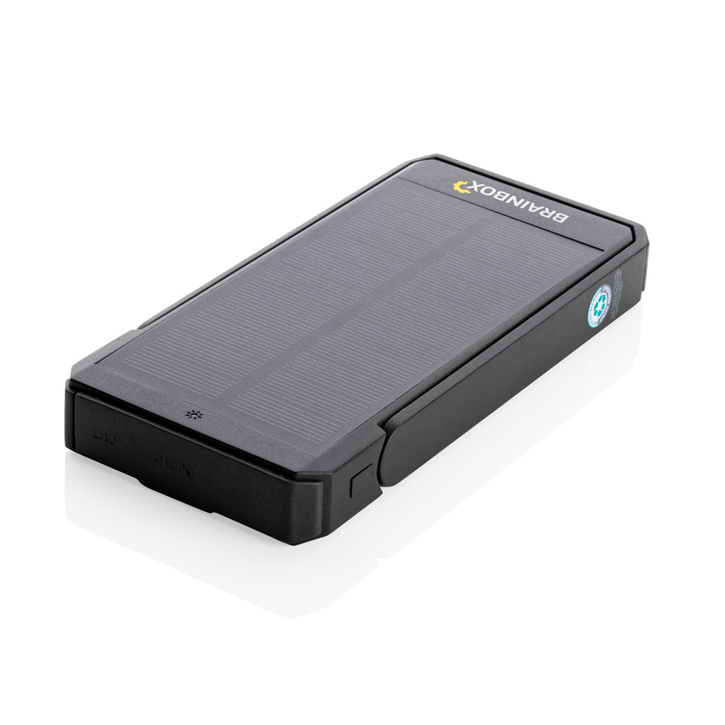Recycled Plastic Solar Powerbank 10000mah