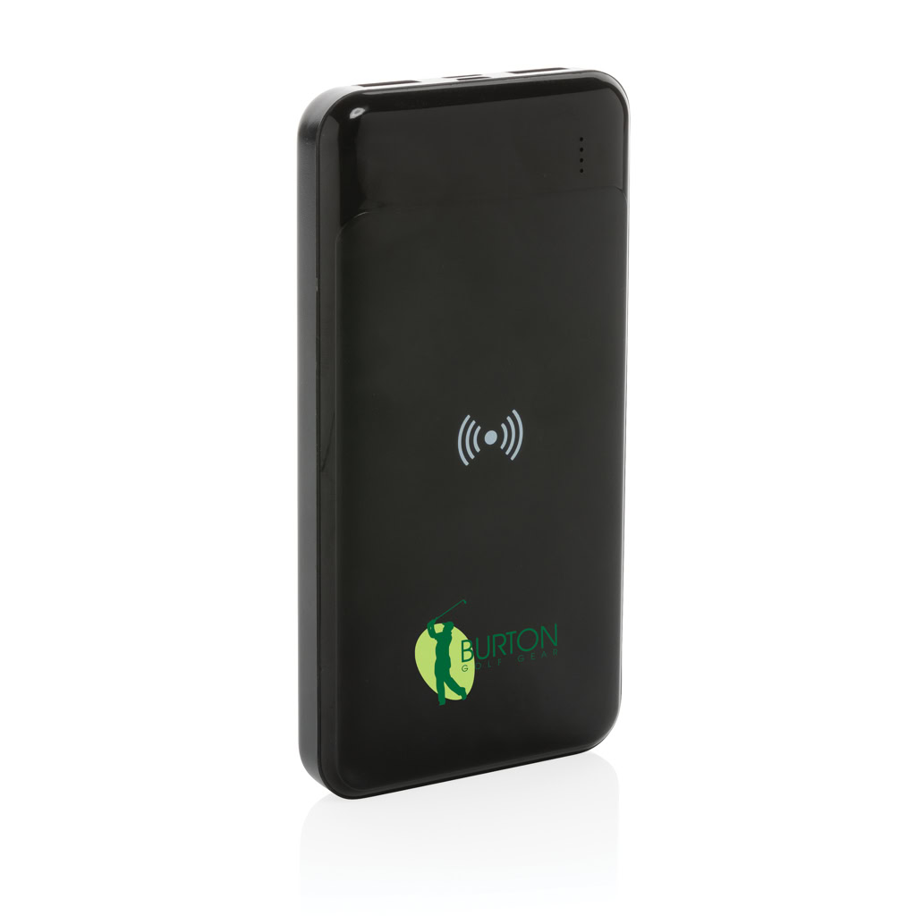 Recycled Plastic Wireless 8,000mah Power Bank