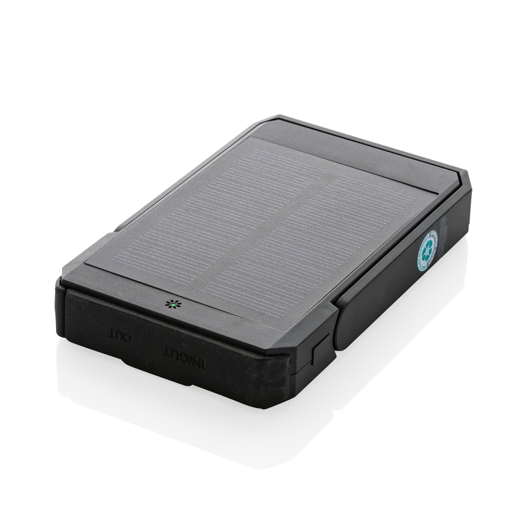 Solar Power Bank 5000mah Wireless Made From Recycled Plastic