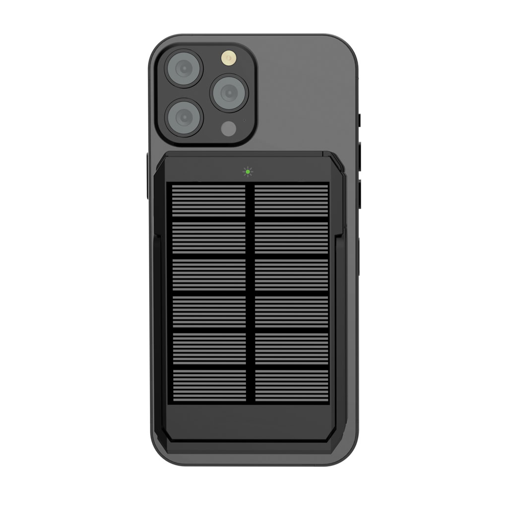Solar Power Bank 5000mah Wireless Made From Recycled Plastic