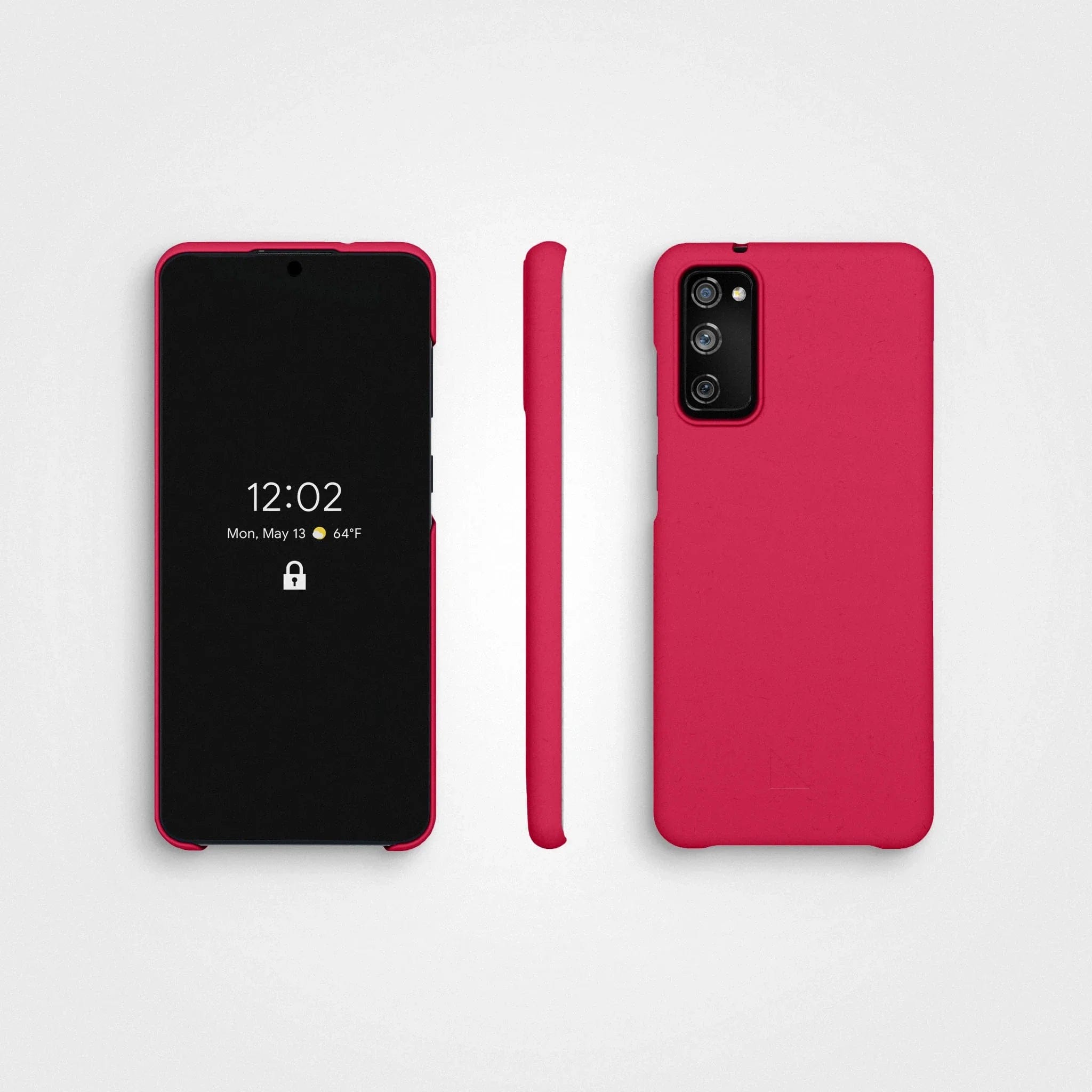 Plant-based Phone Case | Pomegranate Red