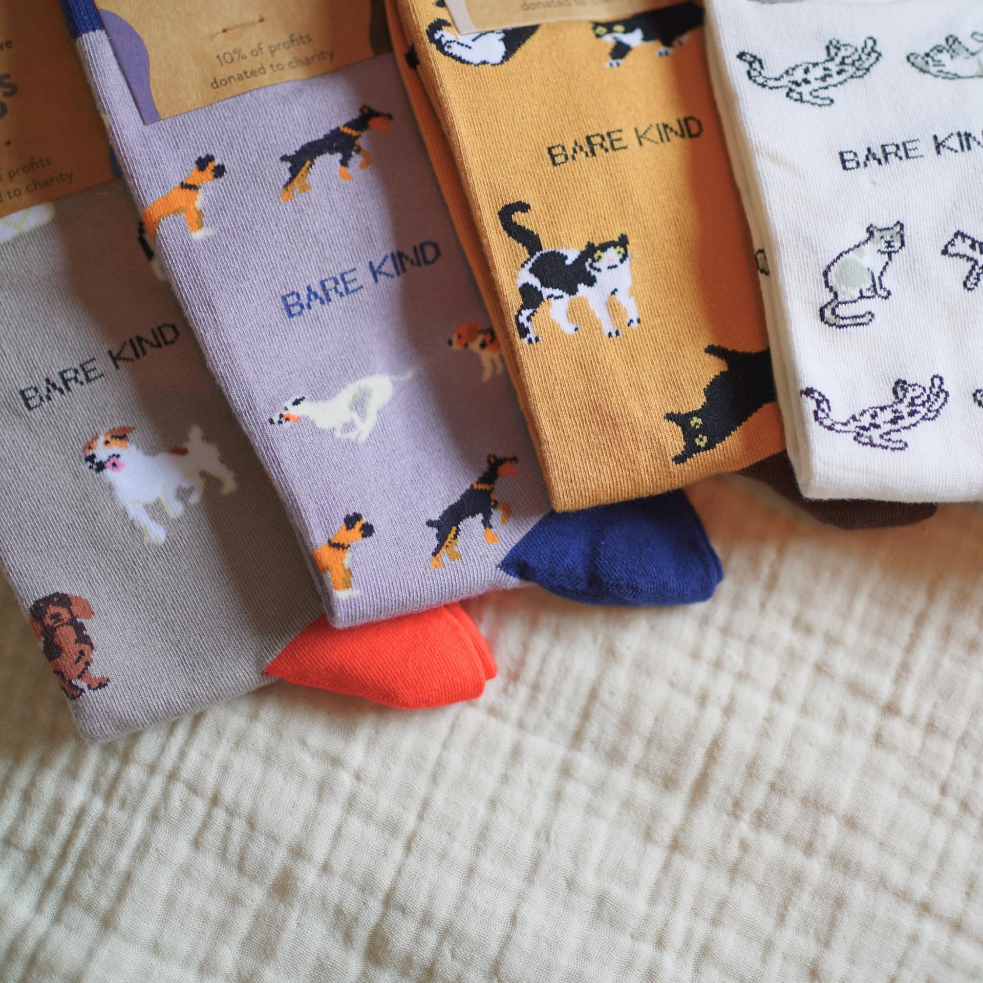 The Paws &amp; Claws Bamboo Sock Set