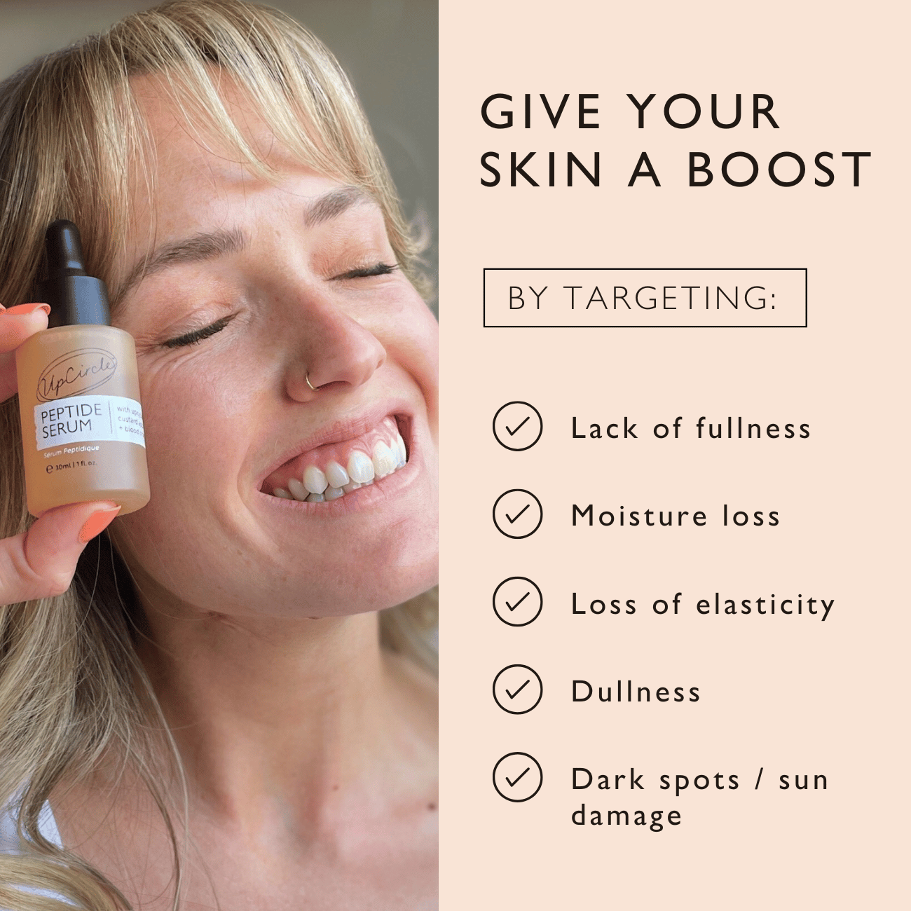 Peptide Serum with Custard Apple + Blood Orange - Travel Size