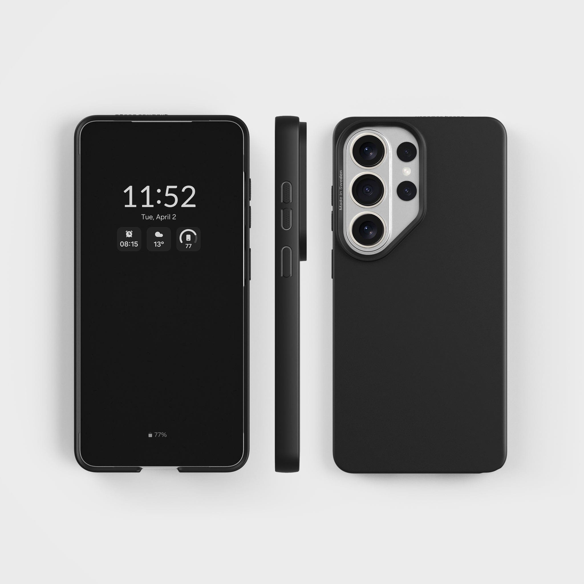 Plant-based Samsung Case - 2m Drop Protection | Black - Plntprtct™