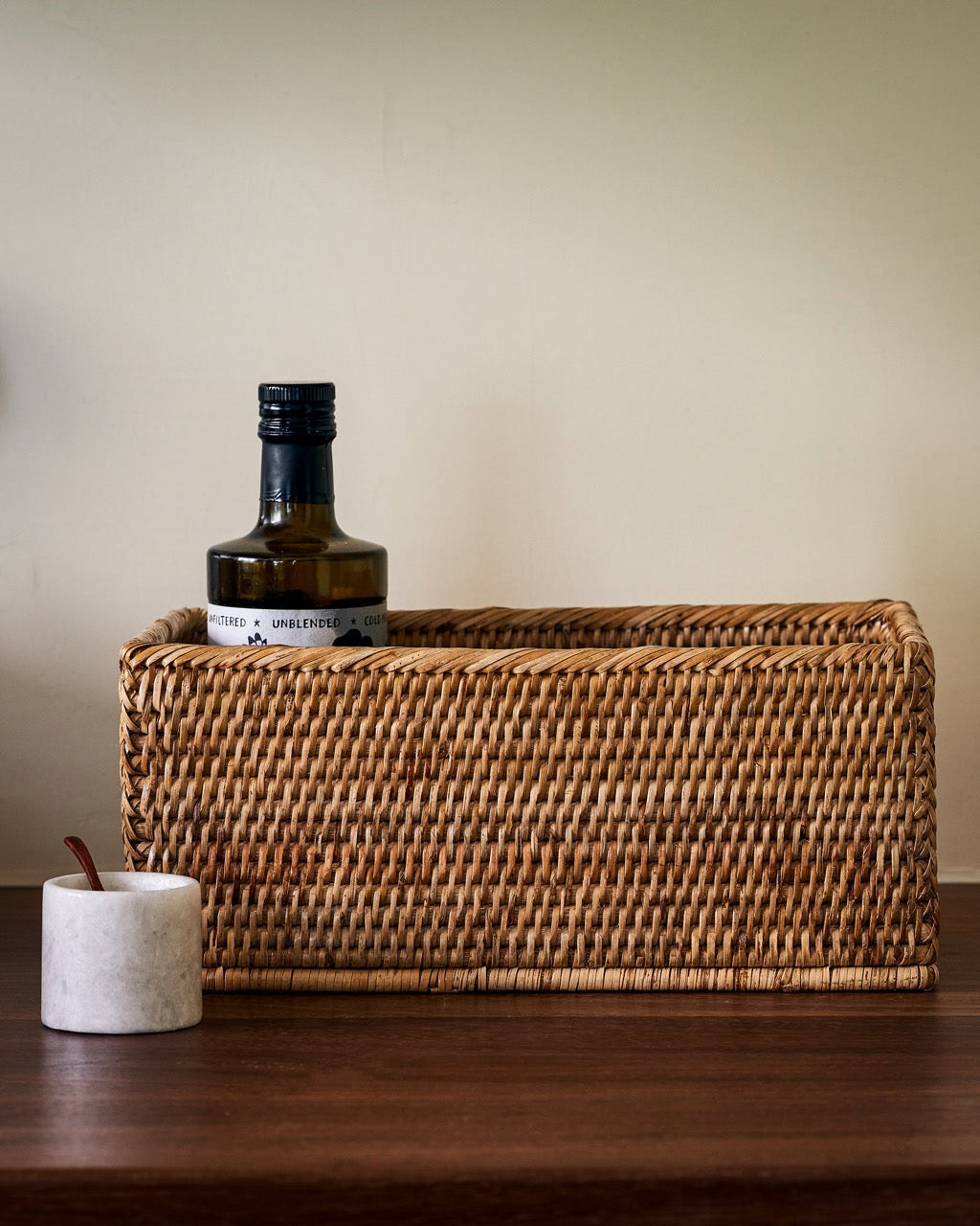 Savoy Rattan Basket - Natural