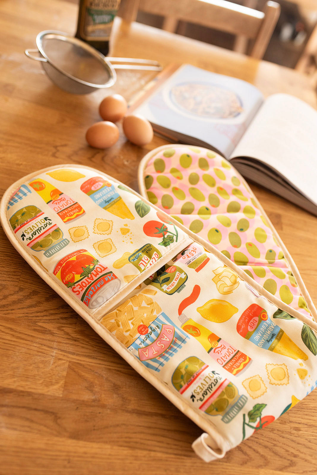 Italian Ingredients Organic Cotton Oven Gloves