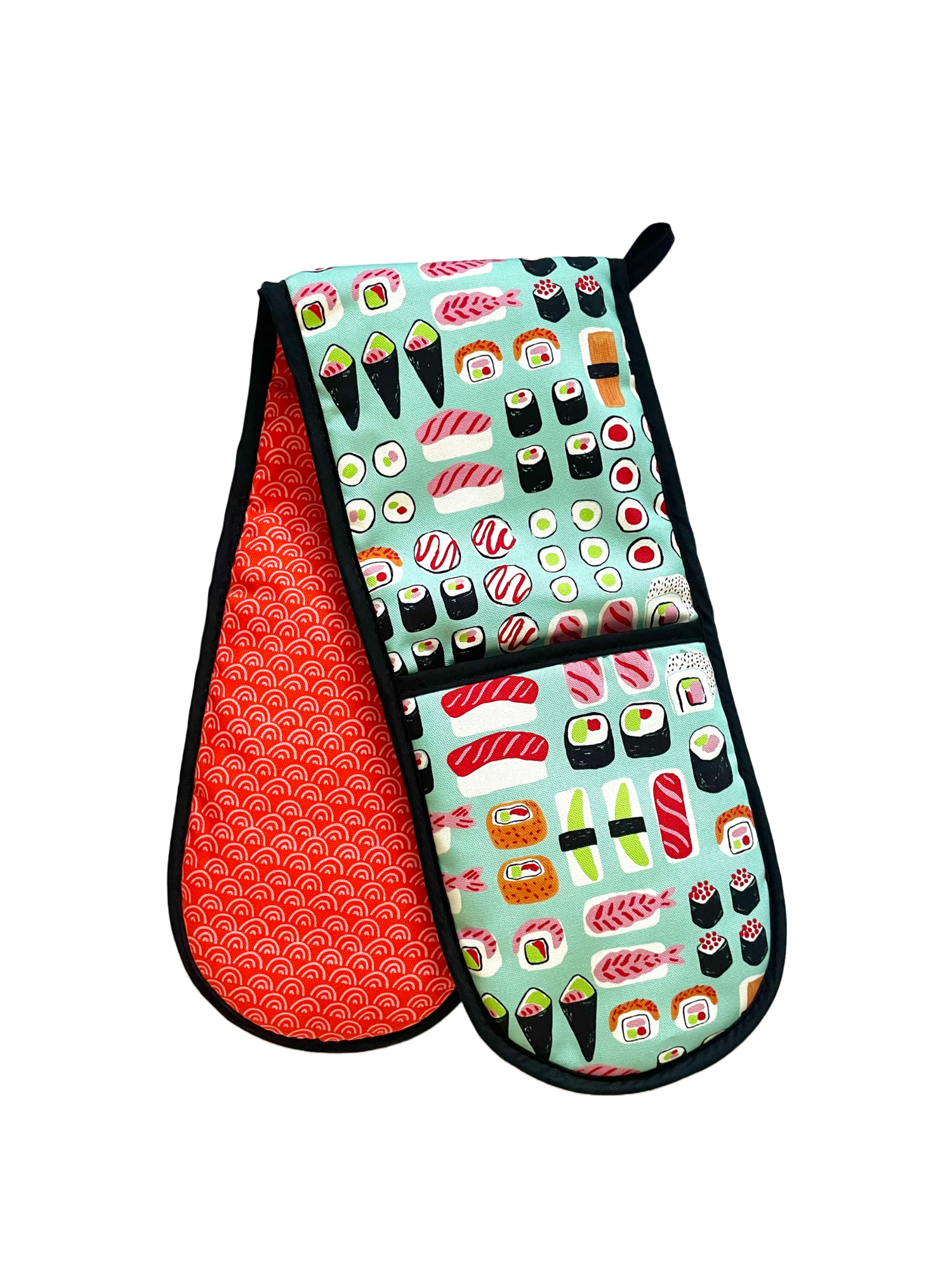 Sushi Organic Cotton Oven Gloves
