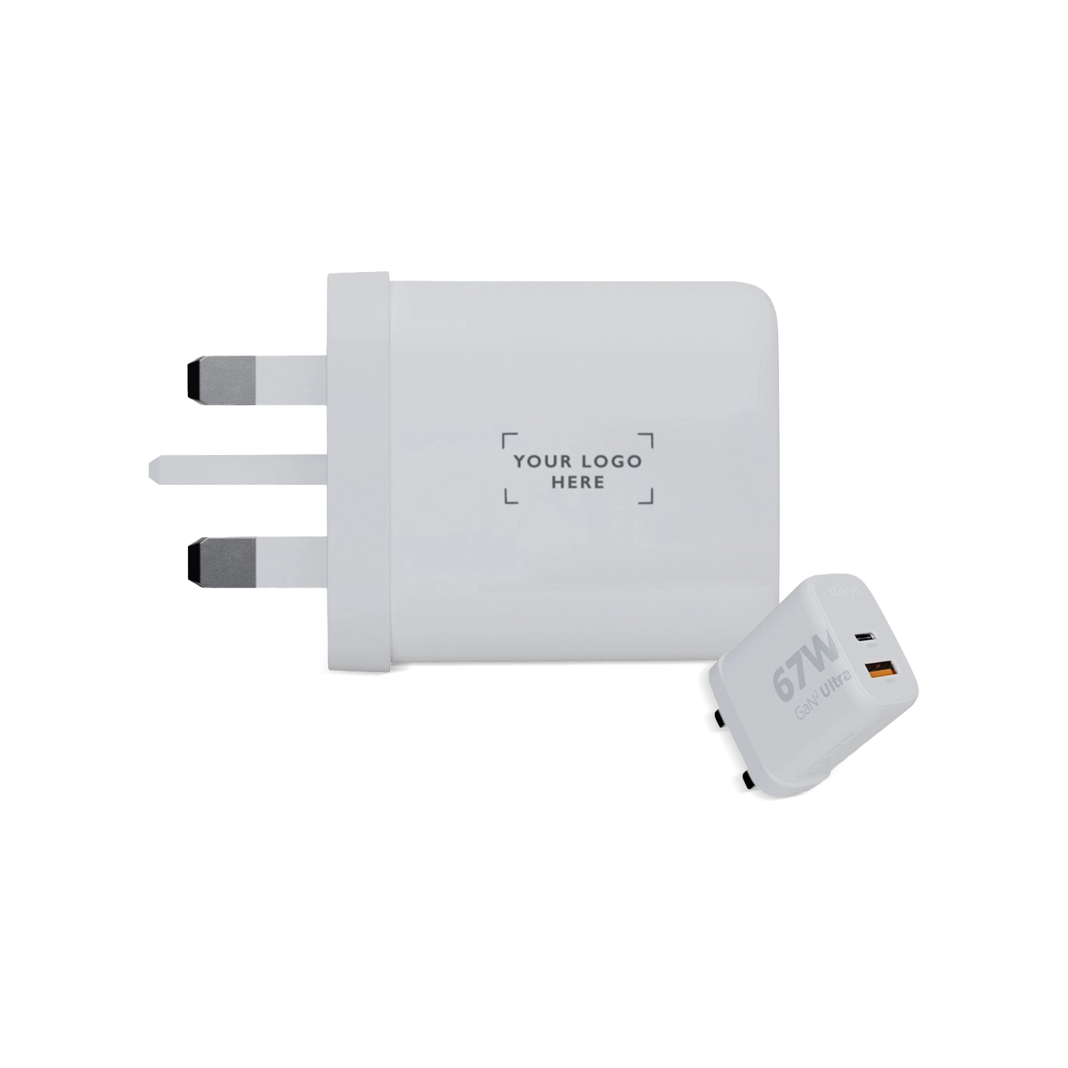 Gan2 Ultra 67w Wall Charger Uk Plug Recycled Abs