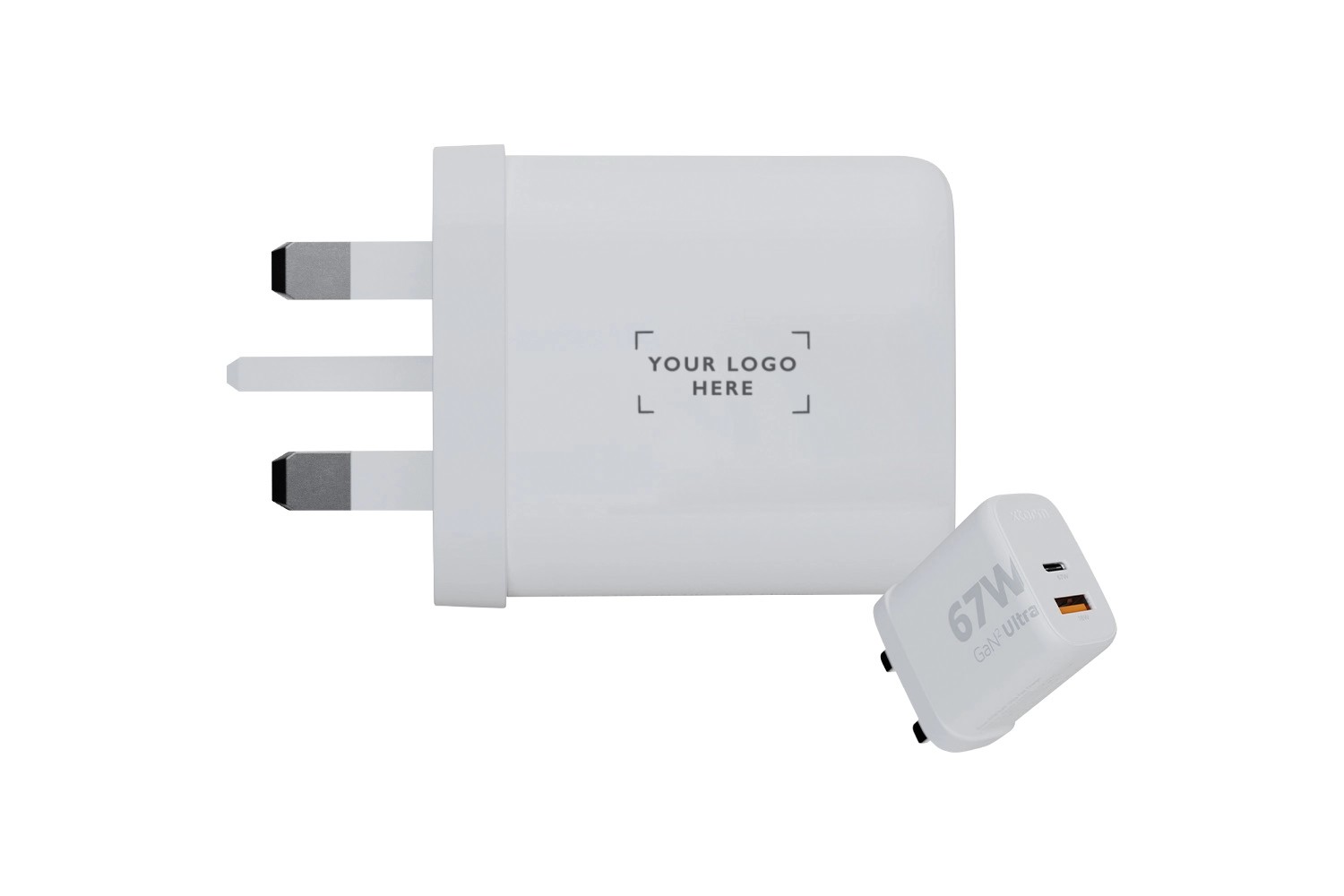 Gan2 Ultra 67w Wall Charger Uk Plug Recycled Abs