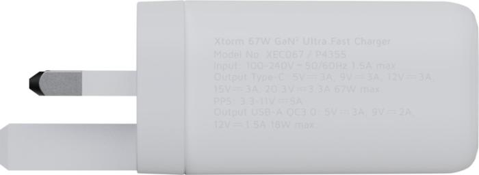 Gan2 Ultra 67w Wall Charger Uk Plug Recycled Abs