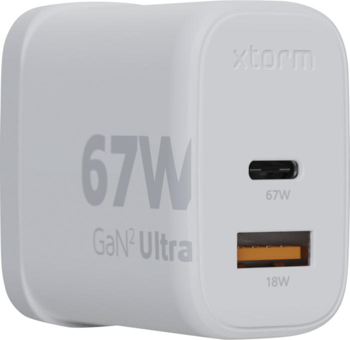 Gan2 Ultra 67w Wall Charger Uk Plug Recycled Abs